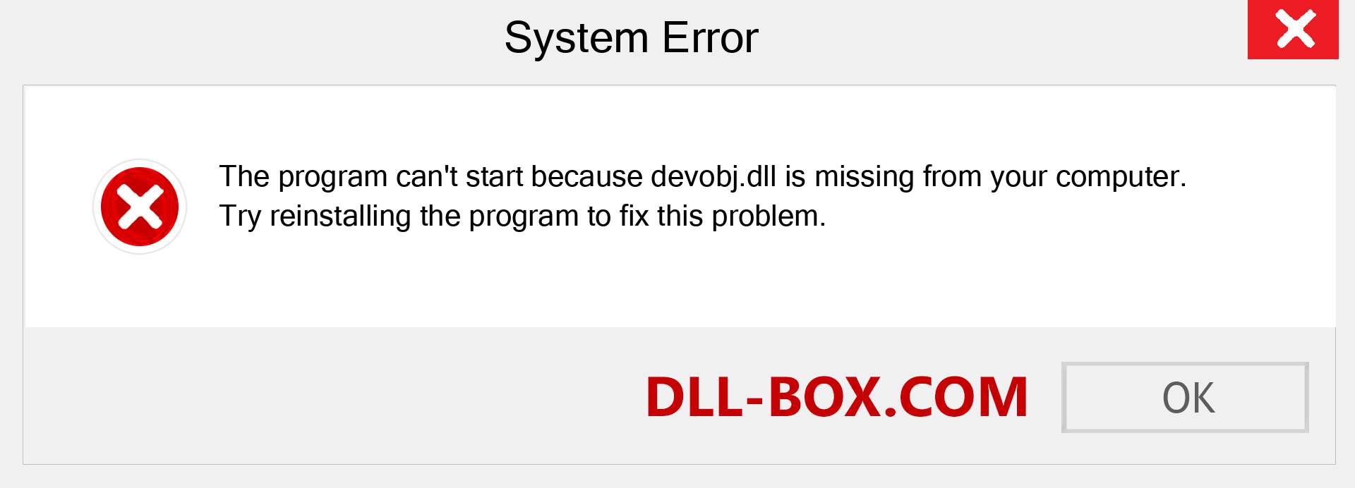  devobj.dll file is missing?. Download for Windows 7, 8, 10 - Fix  devobj dll Missing Error on Windows, photos, images